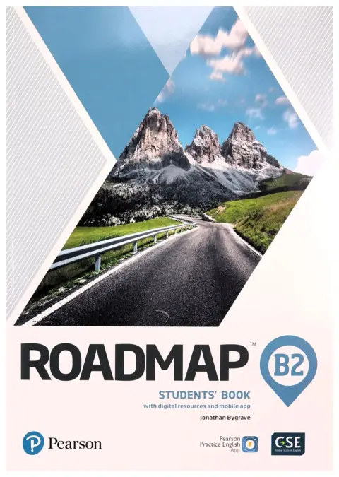 Cover of Roadmap B2 Students Book with Digital Resources & App