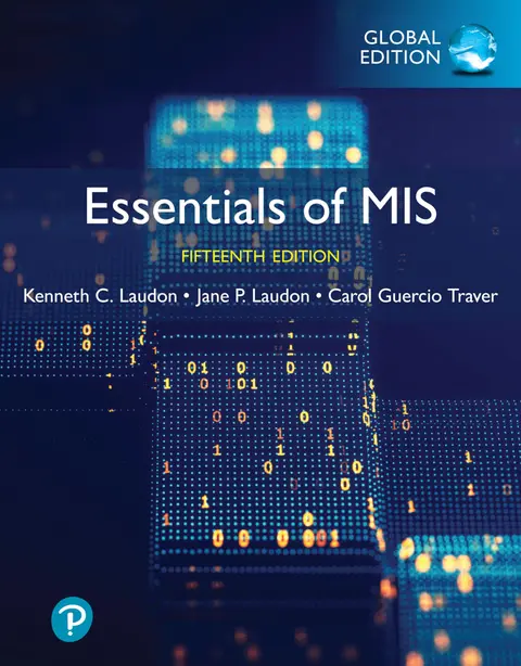 Cover of Essentials of MIS, Global Edition