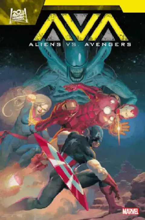Cover of Aliens vs. Avengers