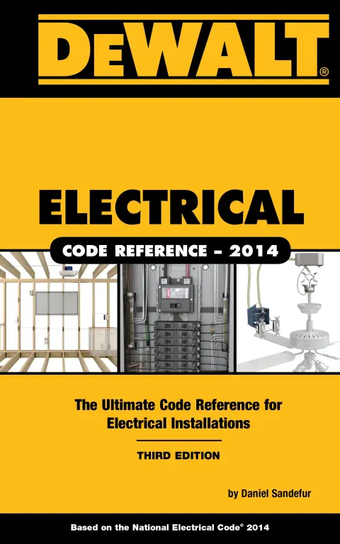 Cover of DeWalt Electrical Code Reference 2014