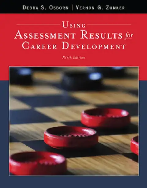 Cover of Using Assessment Results for Career Development