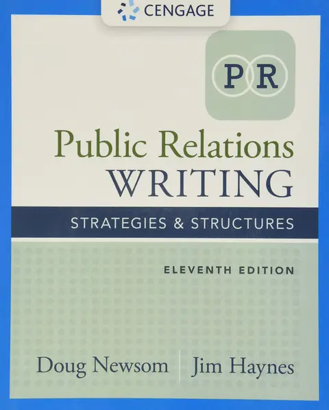 Cover of Public Relations Writing
