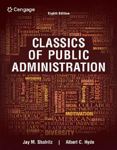 Cover of Classics of Public Administration