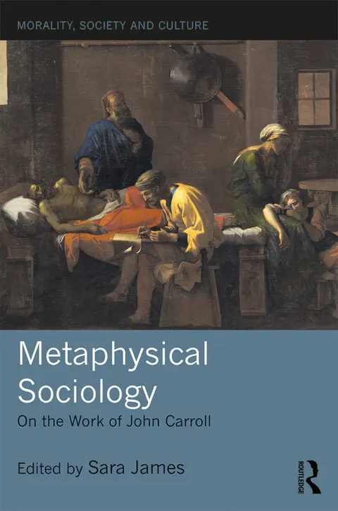 Cover of Metaphysical Sociology