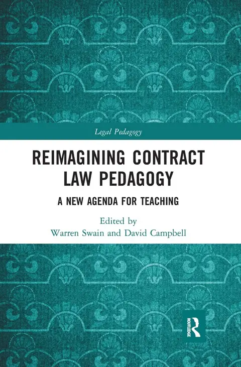 Cover of Reimagining Contract Law Pedagogy