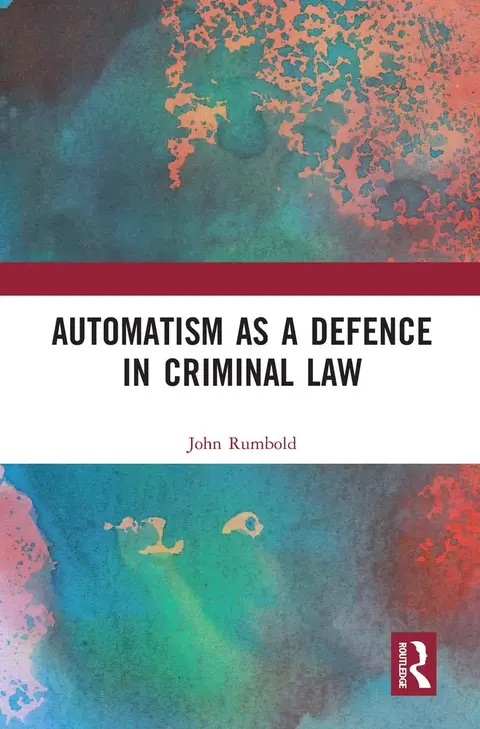 Cover of Automatism as a Defence