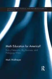 Cover of Math Education for America?