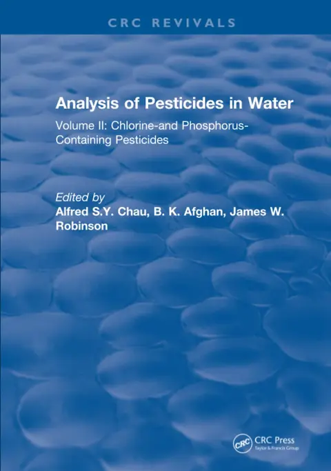 Cover of Analysis of Pesticides in Water: Chlorine-and Phosphorus- Containing Pesticides (2)