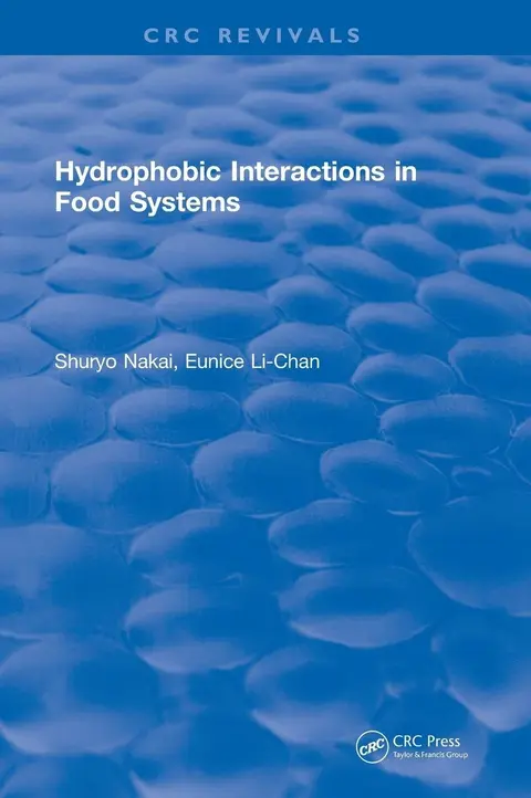 Cover of Hydrophobic Interactions in Food Systems