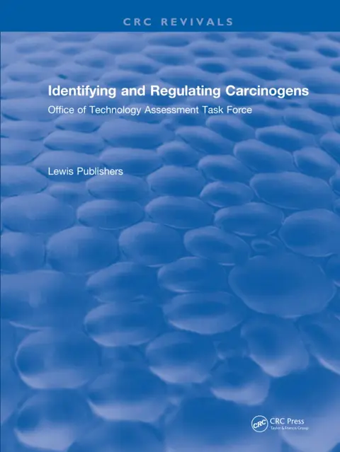 Cover of Identifying and Regulating Carcinogens