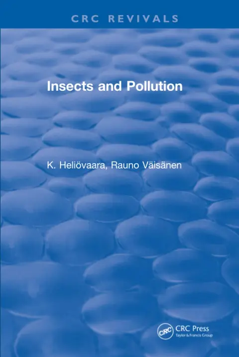 Cover of Insects and Pollution