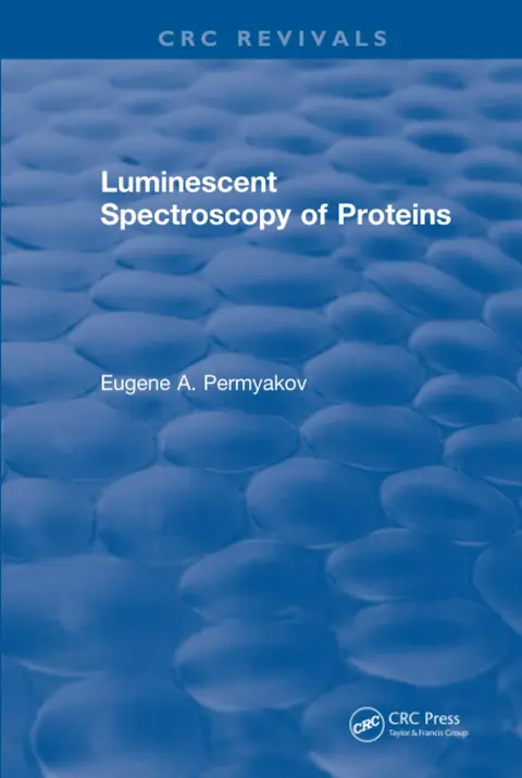 Cover of Luminescent Spectroscopy of Proteins