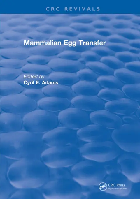 Cover of Mammalian Egg Transfer