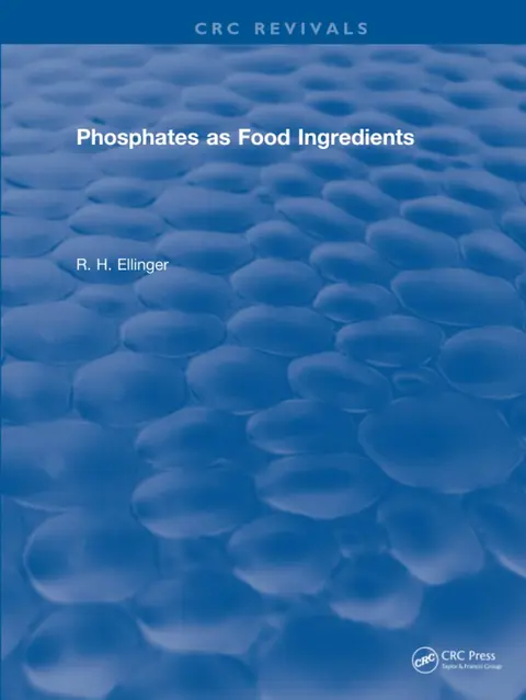 Cover of Phosphates as Food Ingredients