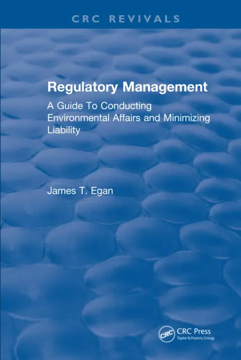 Cover of Regulatory Management