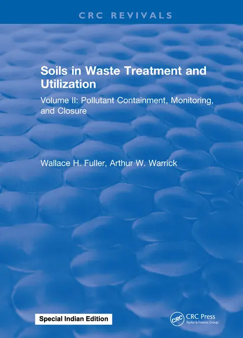 Cover of Soils in Waste Treatment and Utilization