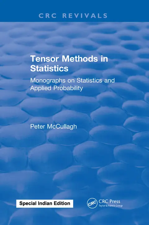 Cover of Tensor Methods in Statistics