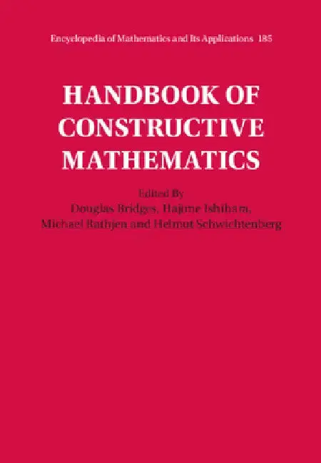 Cover of Handbook of Constructive Mathematics