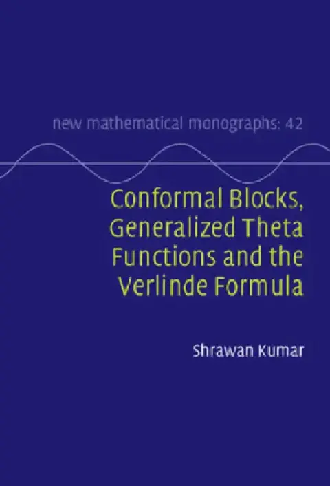 Cover of Conformal Blocks, Generalized Theta Functions and the Verlinde Formula