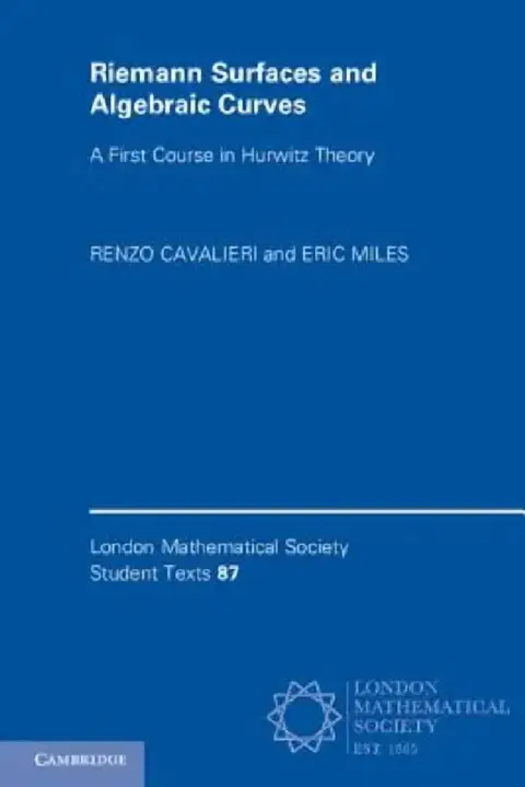 Cover of Riemann Surfaces and Algebraic Curves