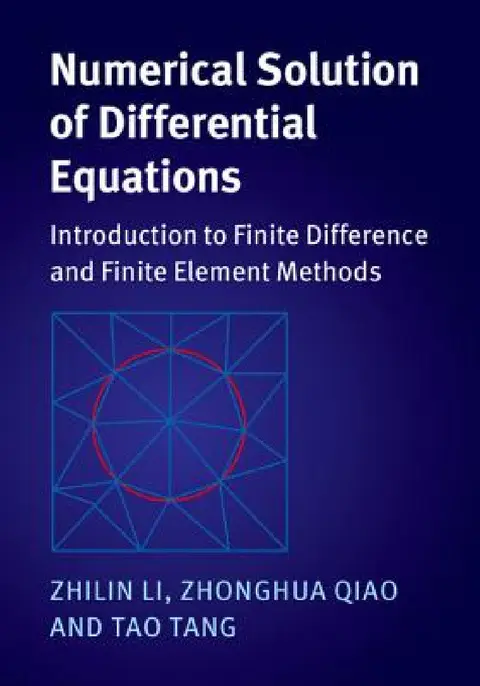 Cover of Numerical Solution of Differential Equations