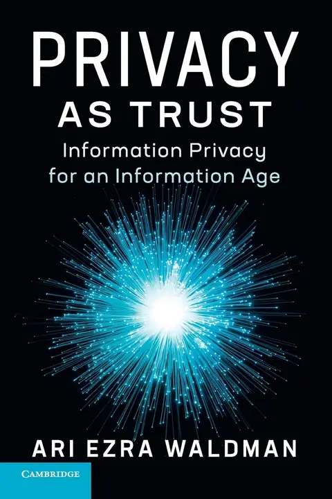 Cover of Privacy as Trust