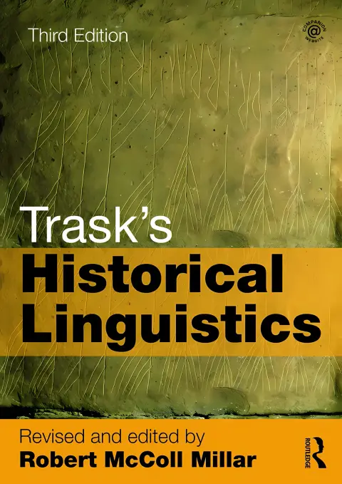 Cover of Trask's Historical Linguistics Third edition