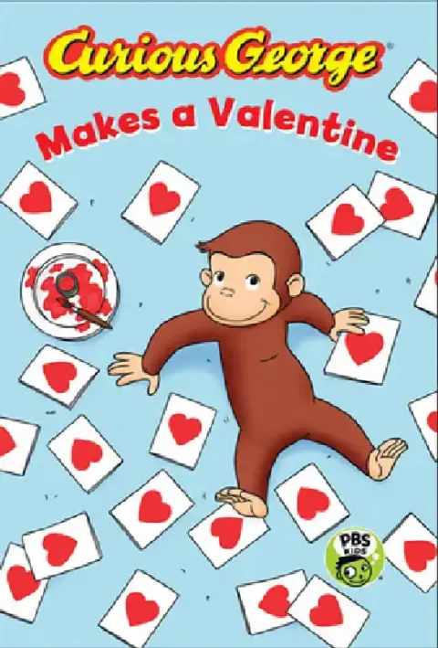 Cover of Curious George Makes a Valentine (Cgtv Reader)