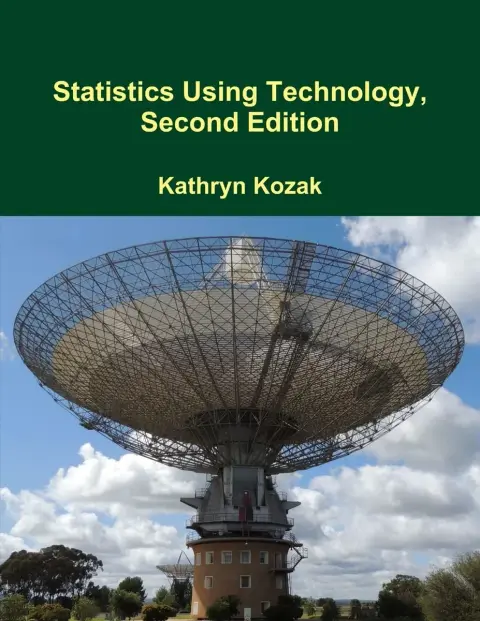 Cover of Statistics Using Technology, Second Edition