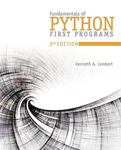 Cover of Fundamentals of Python