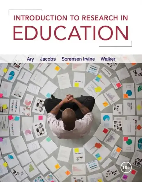 Cover of Introduction to Research in Education