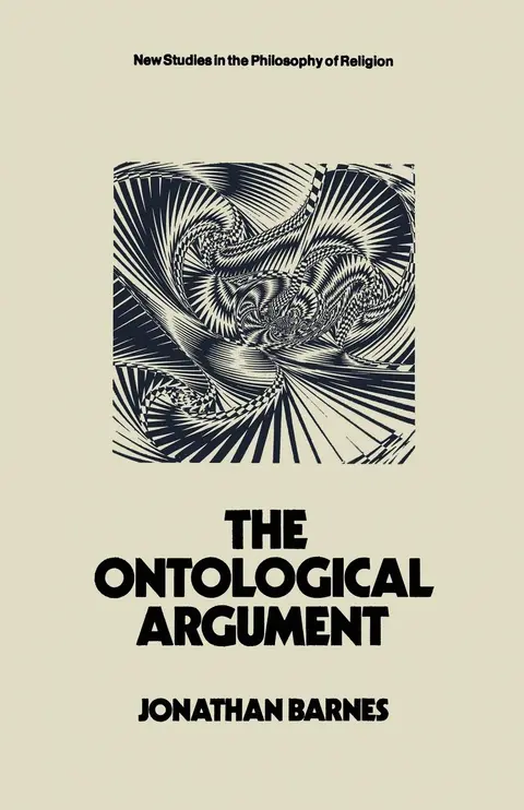 Cover of The Ontological Argument