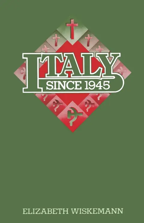 Cover of Italy since 1945
