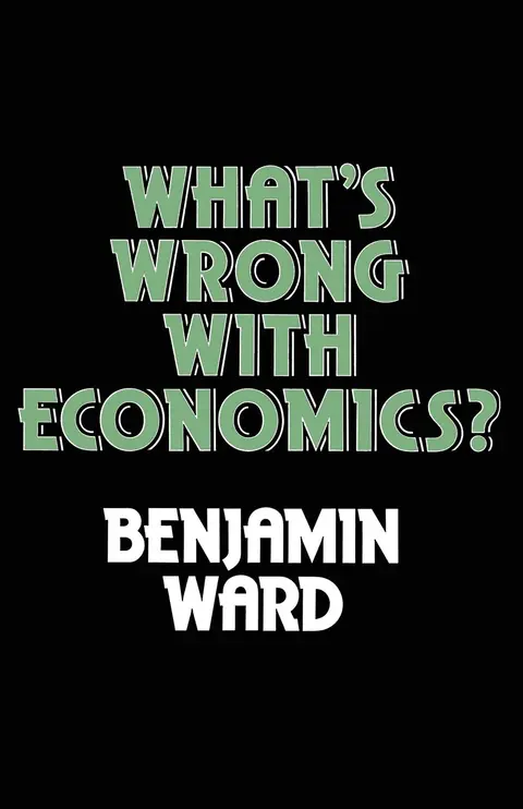 Cover of What’s Wrong with Economics?