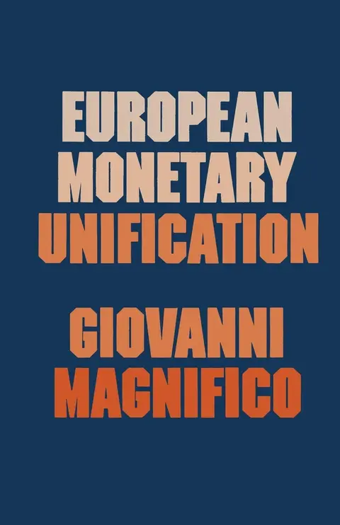 Cover of European Monetary Unification