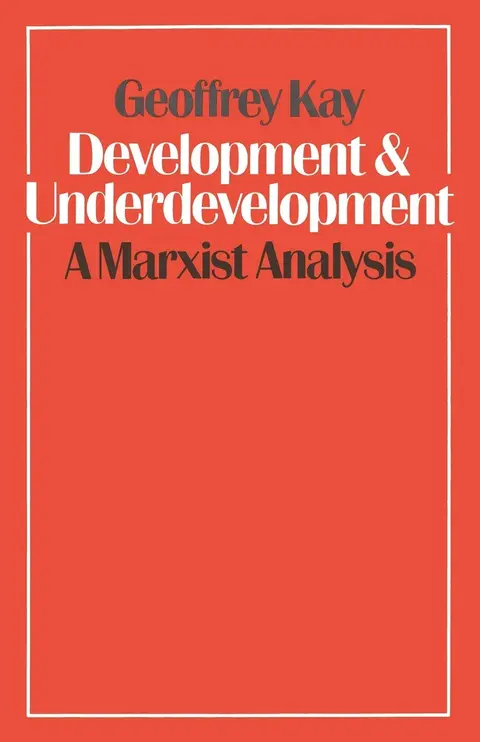 Cover of Development and Underdevelopment