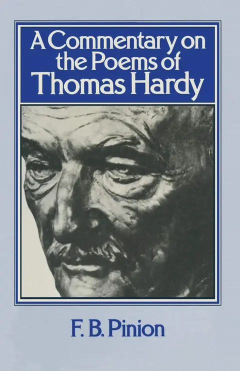 Cover of A Commentary on the Poems of Thomas Hardy