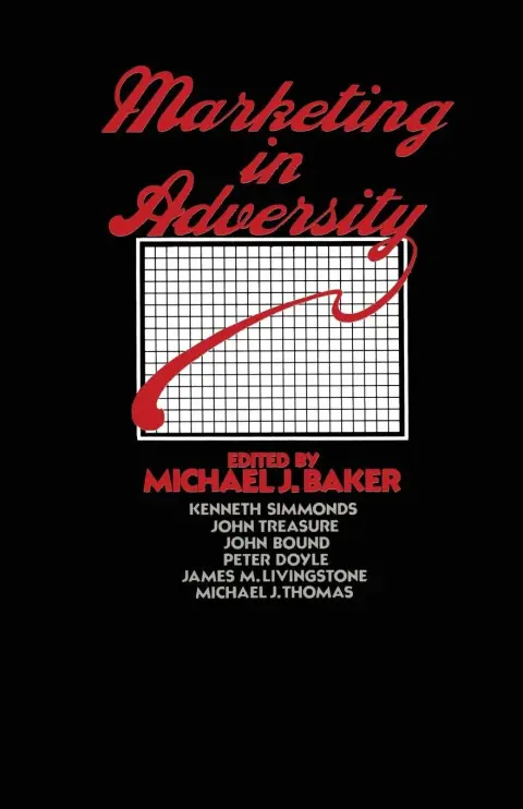 Cover of Marketing in Adversity