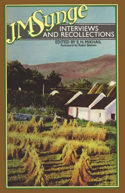 Cover of J. M. Synge