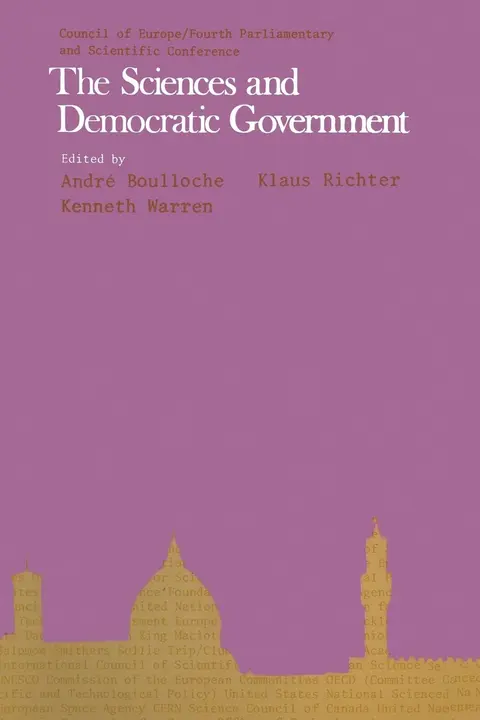 Cover of The Sciences and Democratic Government