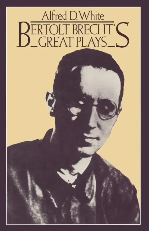 Cover of Bertolt Brecht's Great Plays