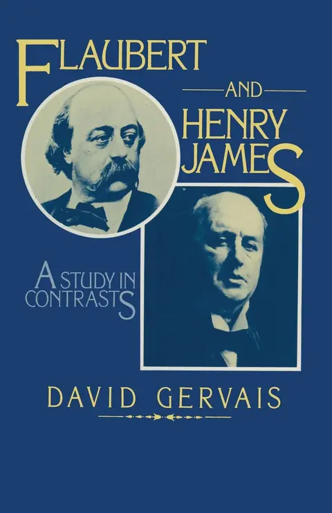 Cover of Flaubert and Henry James