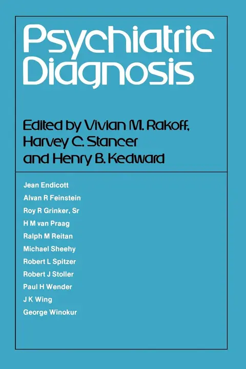 Cover of Psychiatric Diagnosis