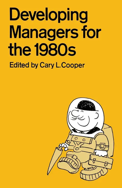 Cover of Developing Managers for the 1980s