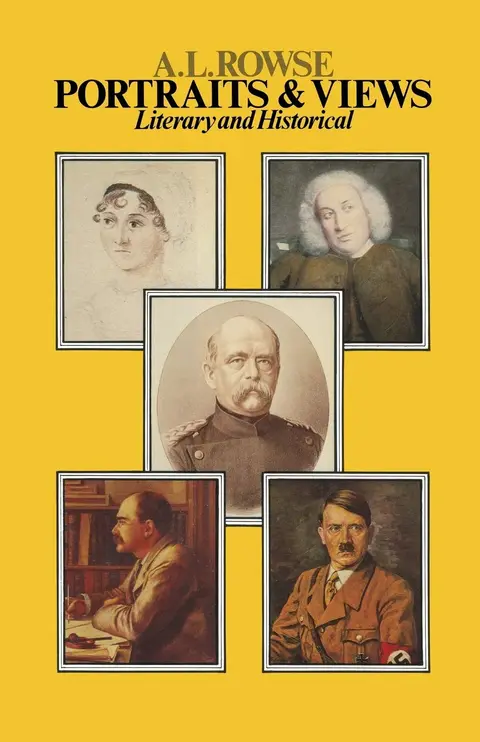 Cover of Portraits and Views