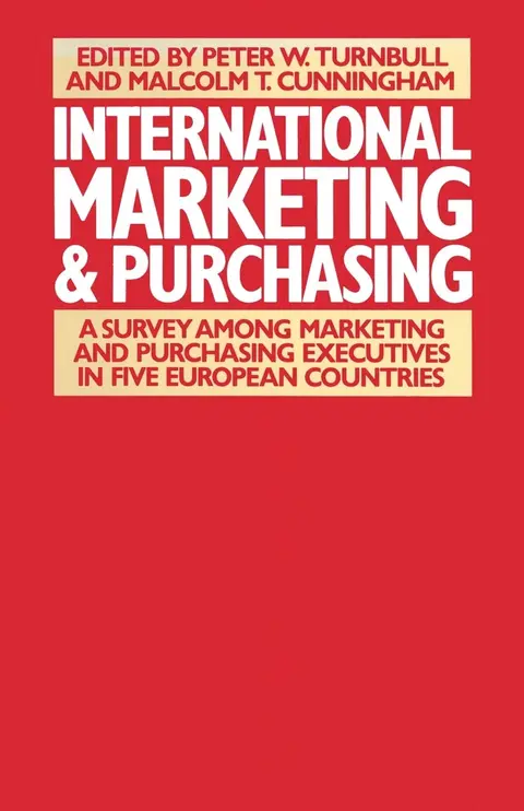 Cover of International Marketing and Purchasing