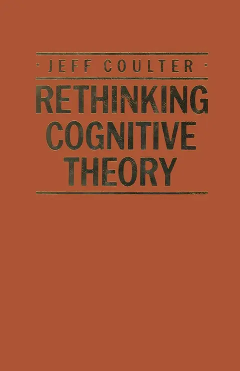 Cover of Rethinking Cognitive Theory