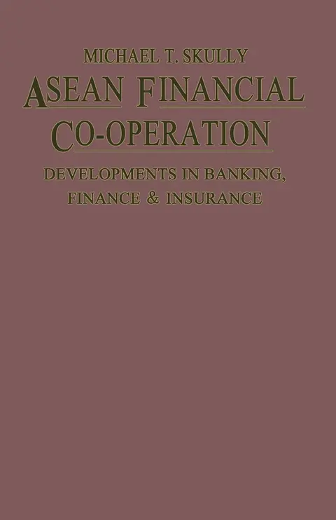 Cover of ASEAN Financial Co-Operation