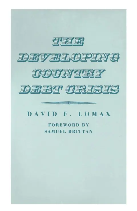 Cover of The Developing Country Debt Crisis