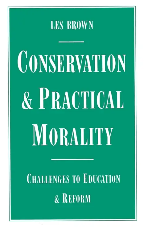 Cover of Conservation and Practical Morality
